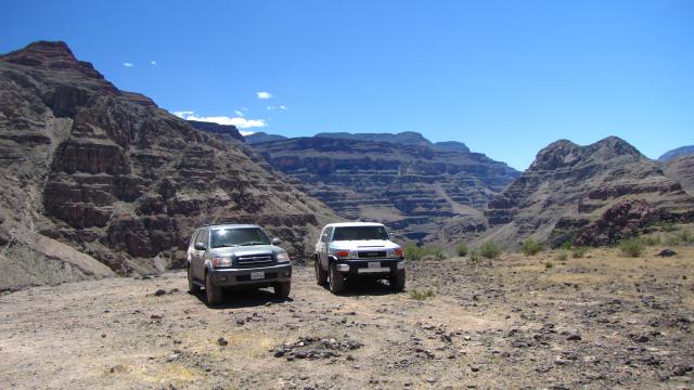 Grand Canyon North Rim, the hard way.