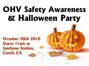 2nd Annual Friends of Jawbone Halloween Party