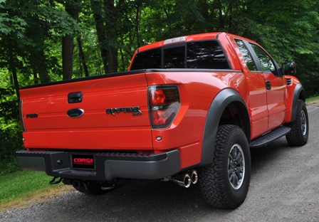 CORSA OFFERS FORD F-150 SVT RAPTOR EXHAUST SYSTEM