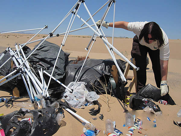 Don’t Trash the Dunes…Please Pack it Out!