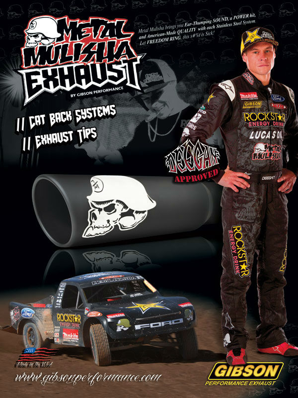 Metal Mulisha Exhaust by Gibson Performance Exhaust