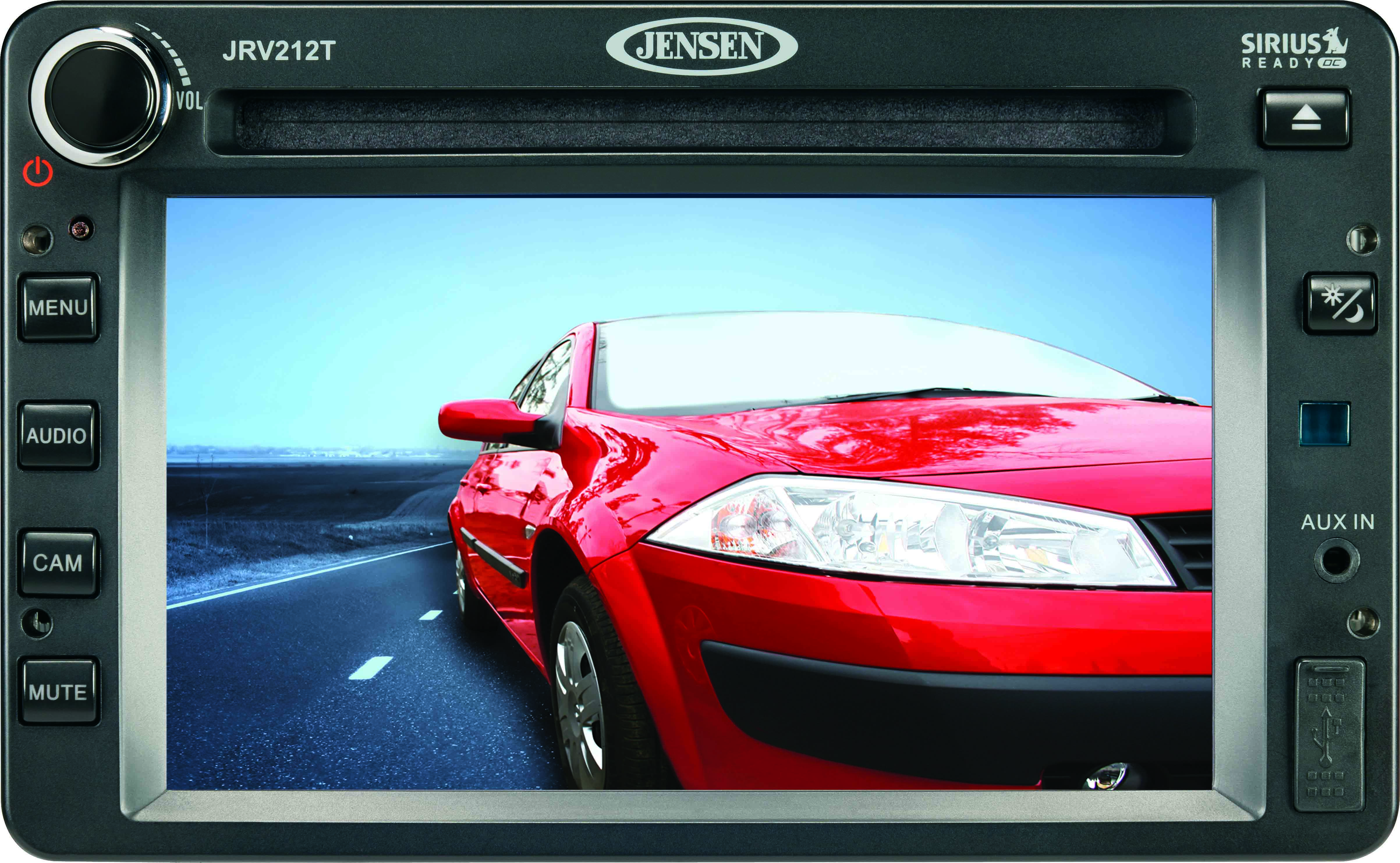 ASA Introduces the NEW JENSEN® JRV212T Touch Screen iPod/SIRIUS and Camera Inputs Stereo